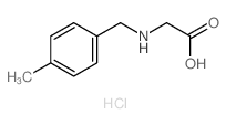 2-[(4-methylphenyl)methylamino]acetic acid Structure
