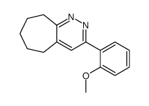 3-(2-methoxyphenyl)-6,7,8,9-tetrahydro-5H-cyclohepta[c]pyridazine Structure