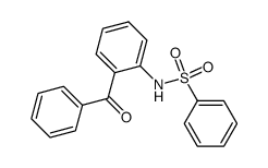 N-(2-benzoylphenyl)benzenesulfonamide结构式
