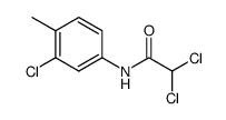 dichloro-acetic acid-(3-chloro-4-methyl-anilide)结构式
