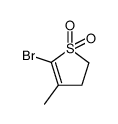 5-bromo-4-methyl-2,3-dihydro-thiophene-1,1-dioxide Structure