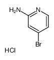 2-AMINO-4-BROMO-PYRIDINEHYDROCHLORIDE structure