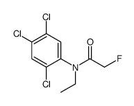 N-Ethyl-2-fluoro-2',4',5'-trichloroacetanilide结构式