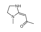 1-(1-methylimidazolidin-2-ylidene)propan-2-one Structure