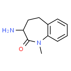 3-aMino-1-Methyl-4,5-dihydro-1H-benzo[b]azepin-2(3H)-one Structure