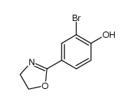2-bromo-4-(4,5-dihydro-2-oxazolyl)phenol结构式
