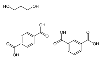 benzene-1,3-dicarboxylic acid,propane-1,3-diol,terephthalic acid结构式