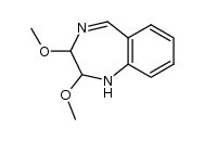 2,3-dimethoxy-2,3-dihydro-1H-benzo[e][1,4]diazepine结构式