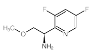 (R)-1-(3,5-DIFLUOROPYRIDIN-2-YL)-2-METHOXYETHANAMINE picture