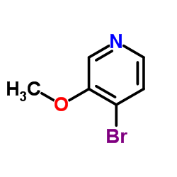 4-Bromo-3-methoxypyridine Structure
