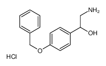 2-AMINO-1-(4-BENZYLOXYPHENYL)ETHANOL HYDROCHLORIDE picture