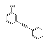3-(2-phenylethynyl)phenol Structure