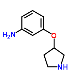 3-(3-Pyrrolidinyloxy)aniline Structure