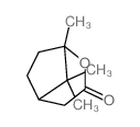 2-Oxabicyclo[3.2.1]octan-3-one,1,8,8-trimethyl- Structure