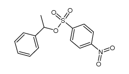 1-phenylethyl p-nitrobenzenesulfonate Structure