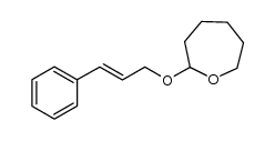 2-((3-phenylallyl)oxy)oxepane结构式