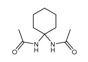 N,N'-(cyclohexane-1,1-diyl)diacetamide结构式