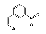 1-(2-bromoethenyl)-3-nitrobenzene结构式