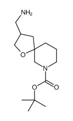 1-Oxa-7-azaspiro[4.5]decane-7-carboxylic acid, 3-(aminomethyl)-, 1,1-dimethylethyl ester picture
