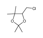 5-(chloromethyl)-2,2,4,4-tetramethyl-1,3-dioxolane结构式