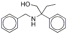 2-Benzylamino-2-phenylbutanol Structure