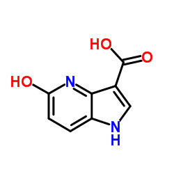 5-Hydroxy-4-azaindole-3-carboxylic acid structure