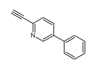 2-ethynyl-5-phenylpyridine结构式