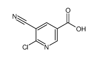5-氰基-6-氯烟酸结构式