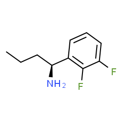 (1S)-1-(2,3-Difluorophenyl)-1-butanamine Structure