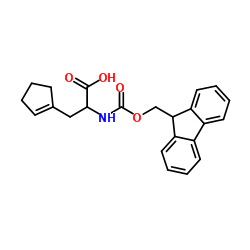 FMOC-BETA-CYCLOPENTEN-1-YL-DL-ALANINE Structure