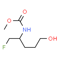 Carbamic acid,[1-(fluoromethyl)-4-hydroxybutyl]-,methyl ester (9CI) picture