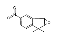 1,1-Dimethyl-2,3-epoxy-5-nitro-indane Structure