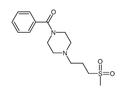 [4-(3-methylsulfonylpropyl)piperazin-1-yl]-phenylmethanone Structure