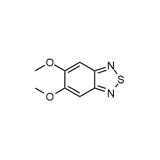 5,6-Dimethoxy-2,1,3-benzothiadiazole structure