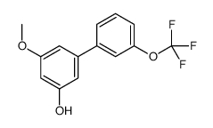 3-methoxy-5-[3-(trifluoromethoxy)phenyl]phenol Structure