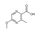5-methoxy-3-methylpyrazine-2-carboxylic acid Structure