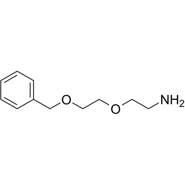 苄基-乙二醇-氨基结构式