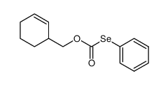 Se-Phenyl O-(2-cyclohexen-1-ylmethyl)selenocarbonate结构式