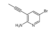 2-Pyridinamine, 5-bromo-3-(1-propyn-1-yl)- picture