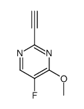 2-ethynyl-5-fluoro-4-methoxypyrimidine Structure