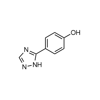 4-(1H-1,2,4-三唑-5-基)苯酚结构式