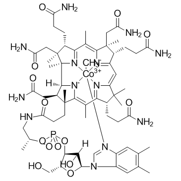 Mecobalamin structure