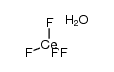 cerium(IV) fluoride*H2O结构式