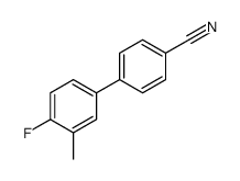 4-(4-fluoro-3-methylphenyl)benzonitrile Structure