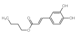 E-Caffeic acid n-butyl ester结构式