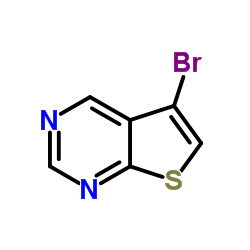 5-Bromothieno[2,3-d]pyrimidine Structure