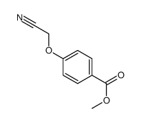 Methyl 4-(cyanomethoxy)benzoate Structure