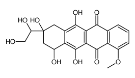 9-(1,2-dihydroxyethyl)-6,7,9,11-tetrahydroxy-4-methoxy-8,10-dihydro-7H-tetracene-5,12-dione Structure