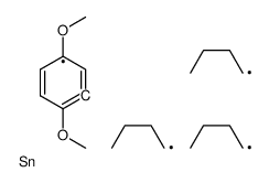 tributyl-(2,5-dimethoxyphenyl)stannane Structure