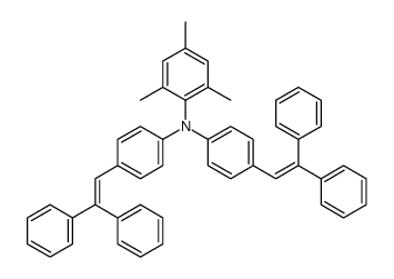 N,N-bis[4-(2,2-diphenylethenyl)phenyl]-2,4,6-trimethylaniline Structure